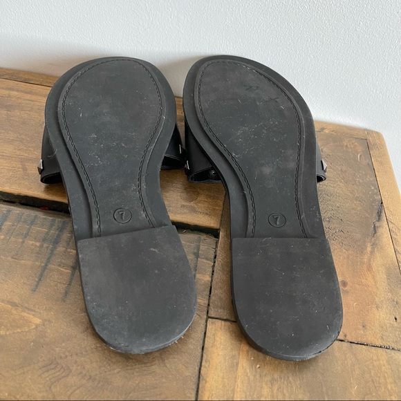 SEVEN7 Duo Slides Black with Studs - Picture 8 of 12